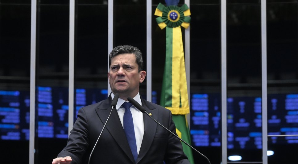 Sergio Moro. / Foto: Carlos Moura/Agência Senado.