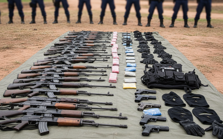 Polícia Militar apreende 27 fuzis no Rio de Janeiro desde janeiro