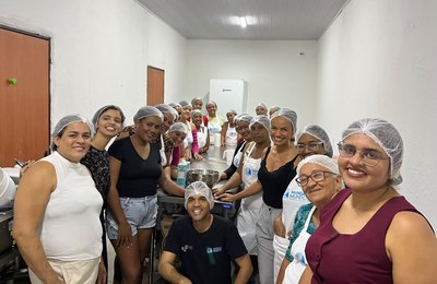 Com receitas inovadoras utilizando sururu, projeto inicia aulas gratuitas de gastronomia para 120 mulheres