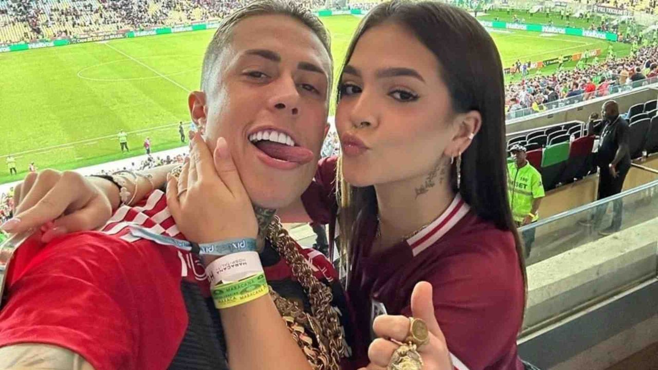 Mel Maia surge pela primeira vez ao lado de Mc Daniel e reafirma amizade: 'Meu best'