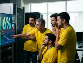 Supercomputador coloca Brasil como sexto favorito na Copa do Mundo com só 6% de chance de título