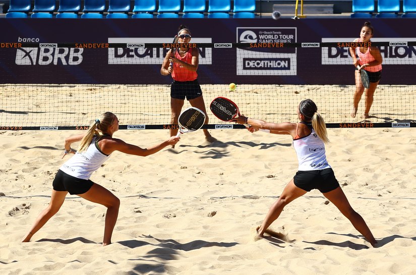 Melhor dupla brasileira no feminino confirma presença no Macena Open, na Praia do Francês