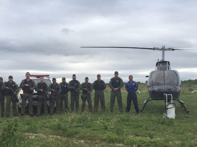 Operação Aérea de combate à violência fica três dias no Sertão
