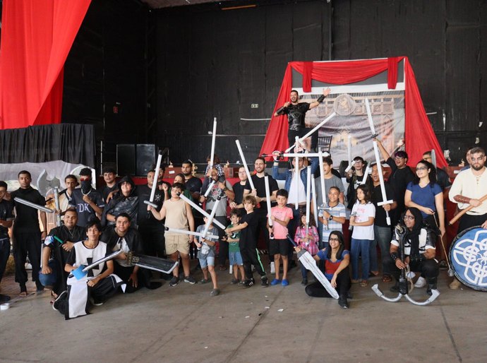 Maceió vive dia épico com batalhas medievais, oficinas e torneio de cosplay no evento A Forja