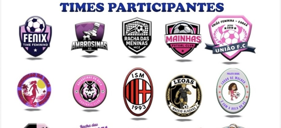 Equipes confirmadas no torneio