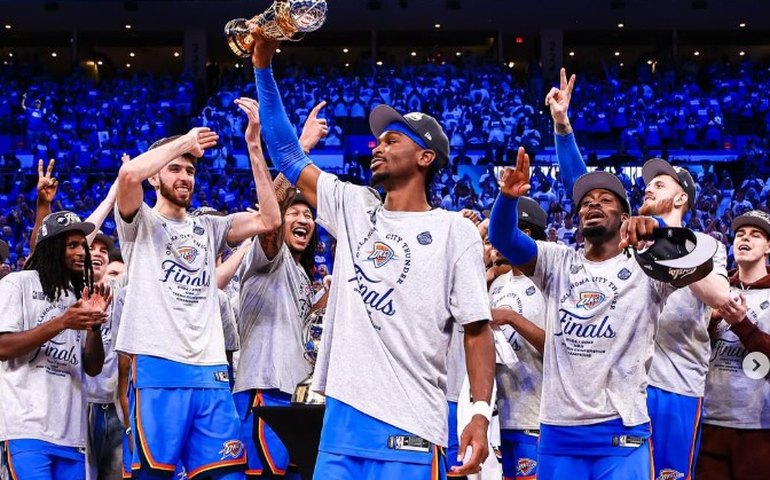 Thunder 'atropela' Wolves em jogo 5, é campeão da Conferência Oeste e vai às finais da NBA