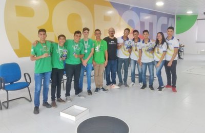 Escolas Sesi/Senai dominam o pódio no Alagoano de Robótica 