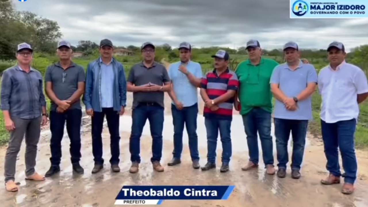Prefeito e vice de Major anunciam investimentos em povoados do município