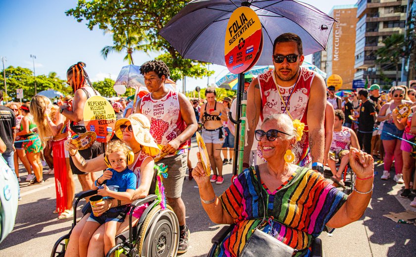 Bloco Rock Maracatu reforça compromisso com acessibilidade e abre espaço mais um ano para foliões com deficiência