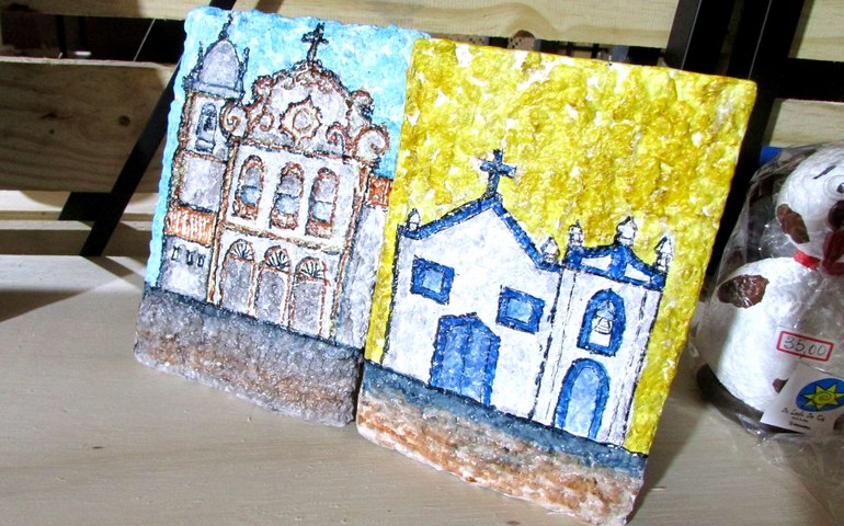 Exposição e comercialização do artesanato alagoano no evento Natal dos Folguedos