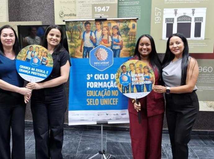 Representantes de Campo Alegre participam do 3° ciclo de formação do Selo Unicef