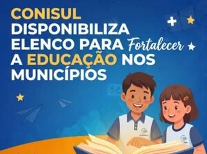 Conisul disponibiliza elenco para fortalecer a Educação nos municípios