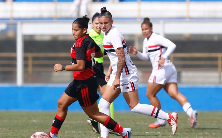Brasileiro Feminino Sub-20: Flamengo vence São Paulo no jogo de ida da final