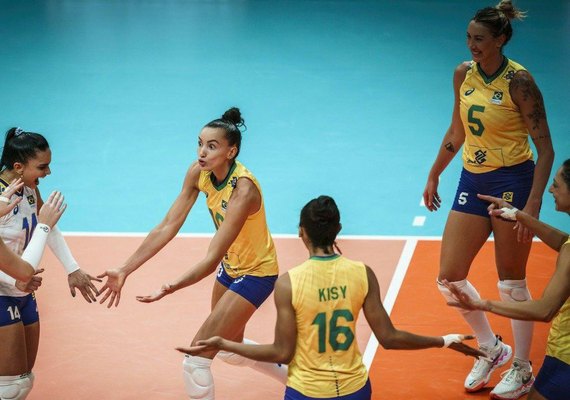 Em clima de revanche, Brasil vence Itália no Mundial de Vôlei Feminino