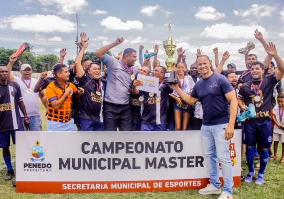 Ramalhão vence Campeonato de Futebol Master 2024 promovido pela Secretaria de Esportes de Penedo