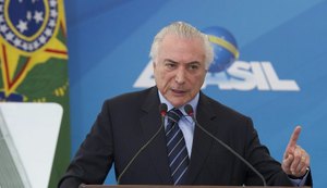 Michel Temer / Foto: Fernando Aguiar/Casa Civil