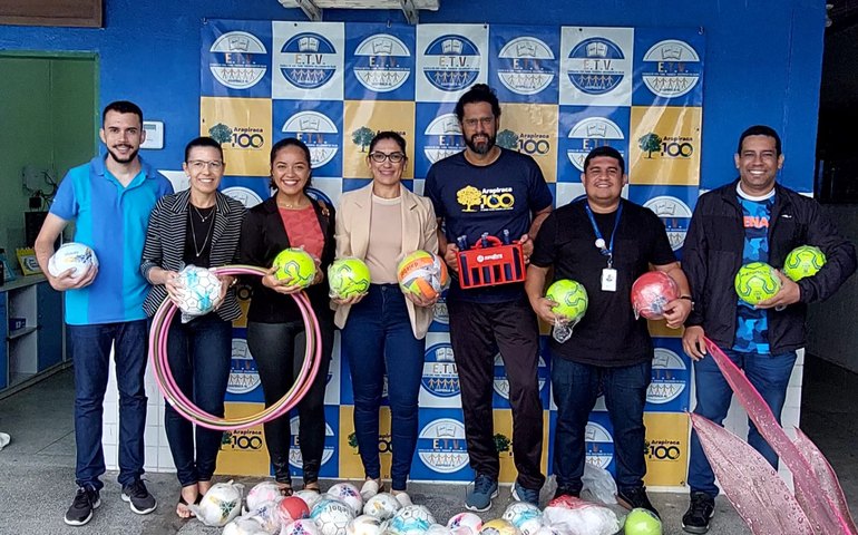 Esporte é Fundamental: Escola Tibúrcio Valeriano será polo da modalidade handebol
