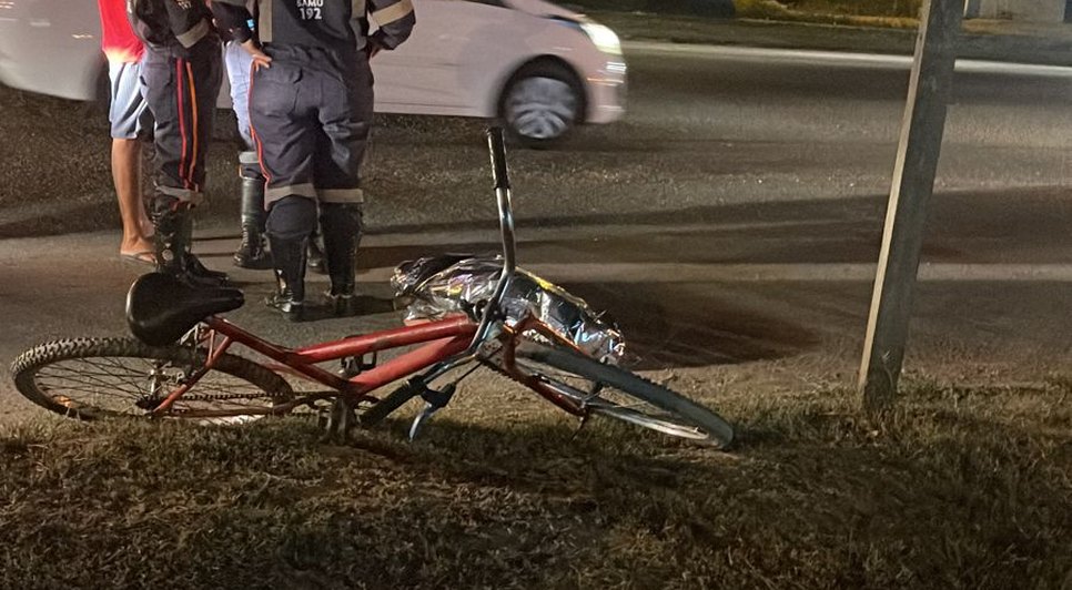 Ciclista morre atropelada por ônibus em Itabaiana