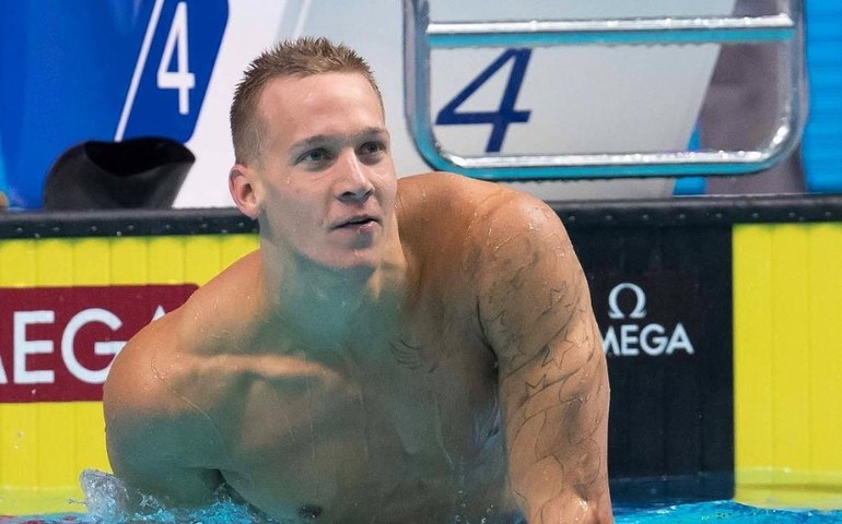 Multicampeão olímpico, Caleb Dressel volta a falhar e fica fora do Mundial de Natação