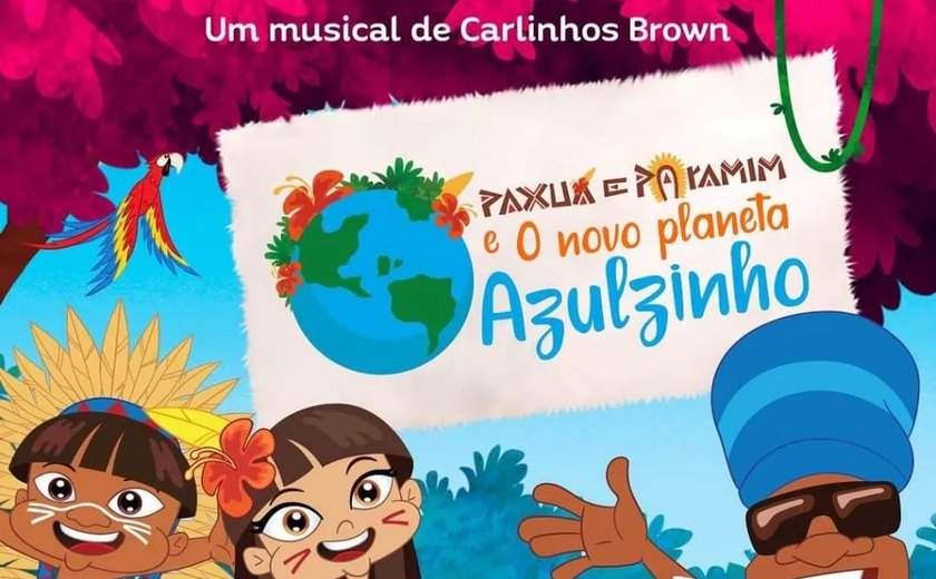 Animação criada por Carlinhos Brown estreia espetáculo em São Paulo