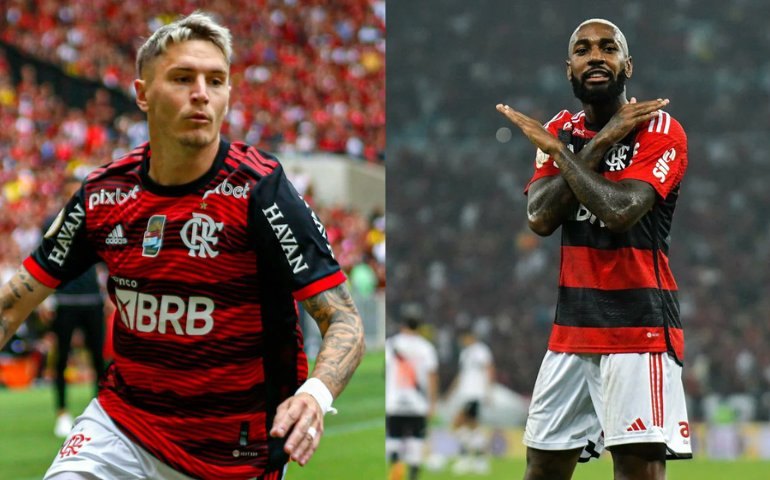 Gerson e Varela trocam socos durante treino do Flamengo antes de semifinal da Copa do Brasil