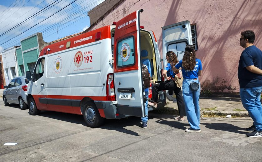 Samu nas Escolas leva conhecimento e conscientização para mais uma unidade de ensino de Maceió