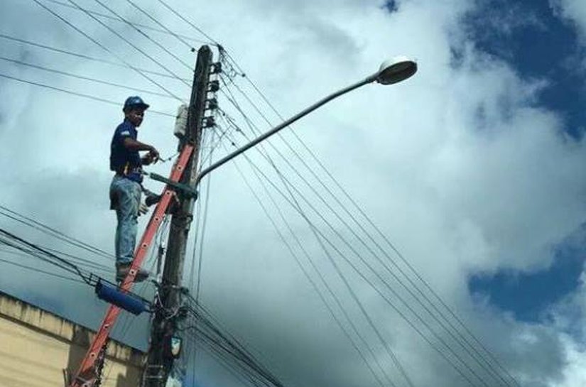 Prefeitura de Olho D'Água Grande inicia melhorias na iluminação pública