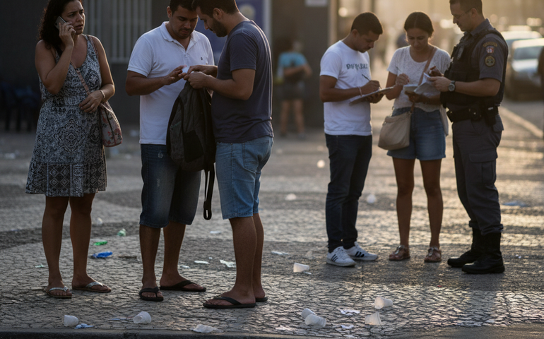 Réveillon 2026: orientações em caso de furto, perda de documentos ou celular
