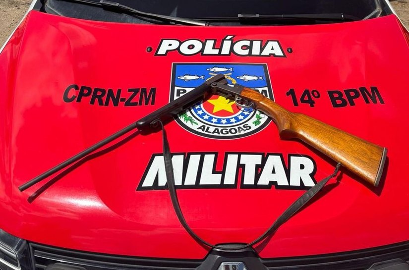 Polícia Militar de Alagoas apreende 24 armas de fogo em uma semana