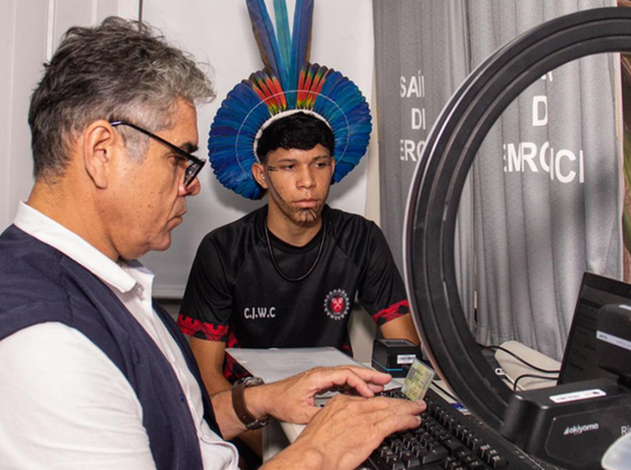 Abril indígena: TRE atende mais de 190 pessoas na comunidade indígena Wassu Cocal