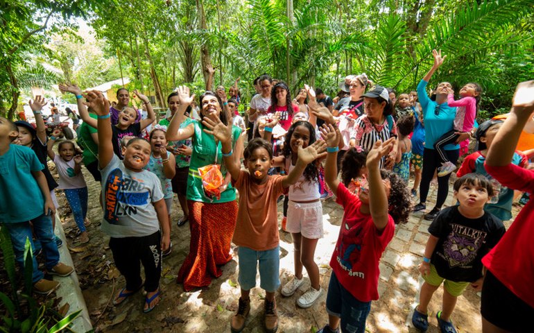 Férias no Parque: projeto reúne mais de 1.200 crianças e adultos em atividades sustentáveis