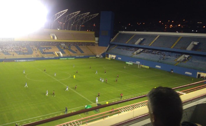 CSA acompanhou a partida entre Oeste e Grêmio - Foto: Ascom