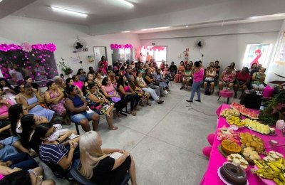 Outubro Rosa movimenta UBS Walter Moura Lima na Santa Amélia