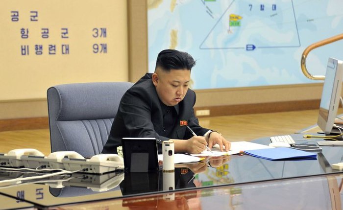 Líder Kim Jong-un - Foto: KCNA/DPA/Agência Lusa/direitos reservados