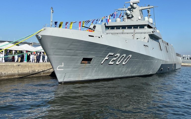Marinha incorpora a Fragata Tamandaré, a primeira da classe construída no Brasil