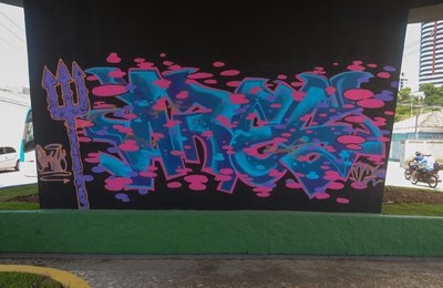 Prefeitura revitaliza viadutos e passarelas de Maceió