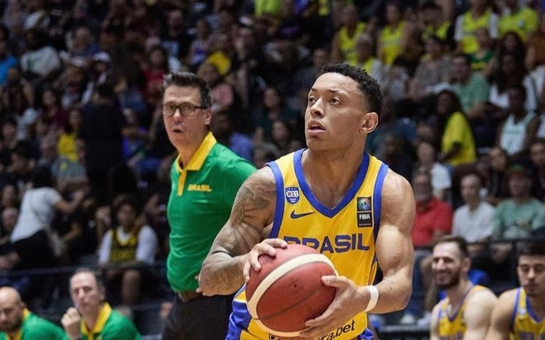 Seleção masculina vence Paraguai por 108 a 43 nas Eliminatórias da AmeriCup de basquete