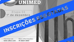 Inscrições esgotadas da corrida