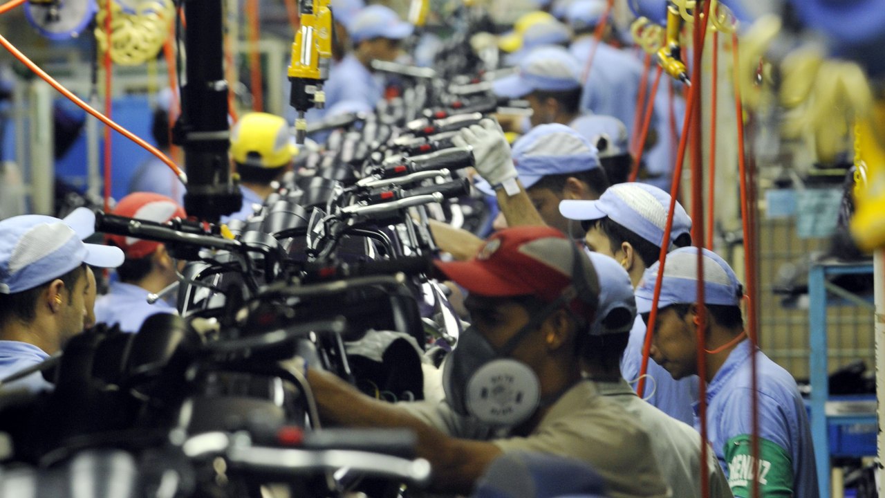 Produção de motos no Brasil cresce e tem melhor setembro desde 2011