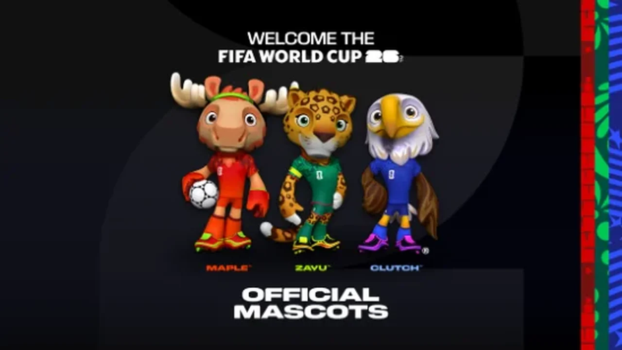 Mascotes da Copa do Mundo 2026: conheça Maple, Zayu e Clutch