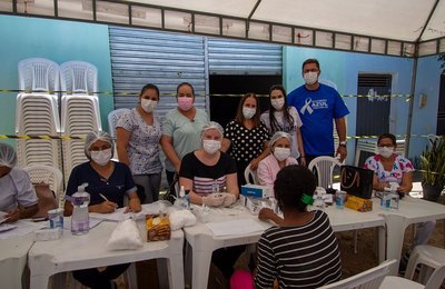 Prefeitura de Santana leva serviços de saúde pra população do Povoado São Raimundo