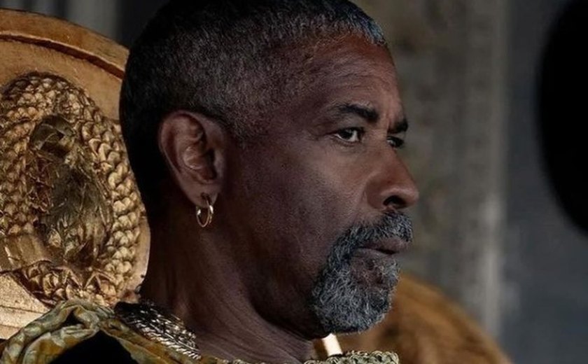 Denzel Washington comenta beijo gay que foi retirado de 'Gladiador 2': 'Se acovardaram'