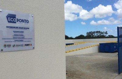 Ecopontos são alternativa à população para fazer o descarte correto de resíduos