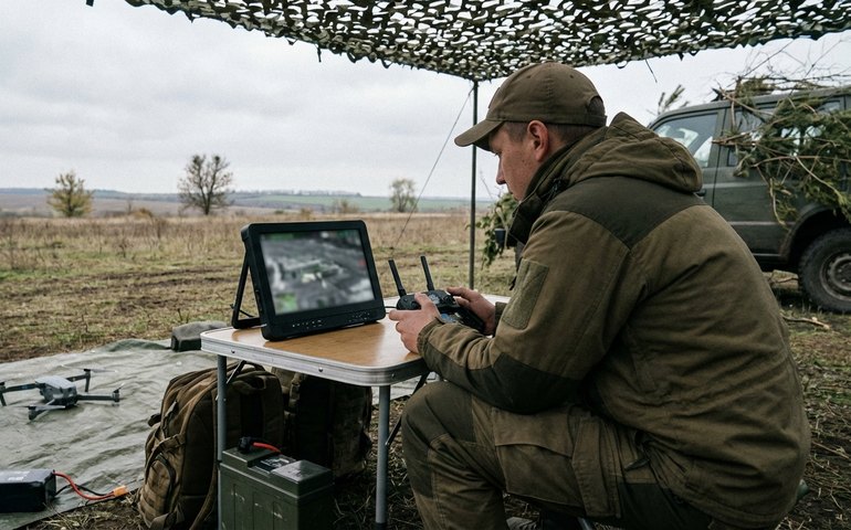 Drones russos mantêm ofensiva contra equipamentos ucranianos em Kupyansk