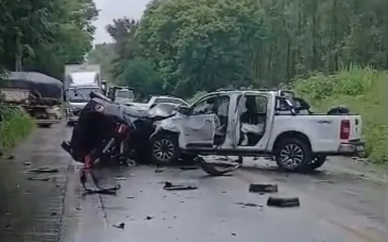 Acidente frontal na BR-316 deixa uma vítima fatal em Atalaia