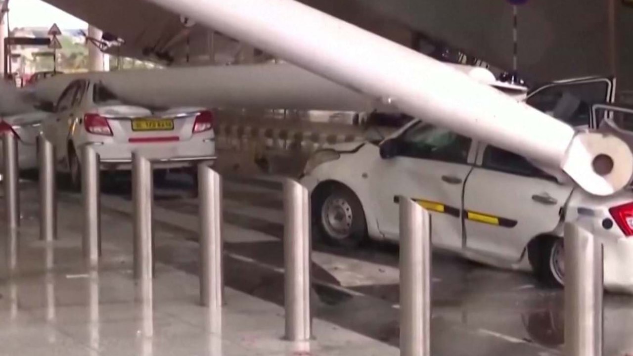 Desabamento em aeroporto de Nova Délhi mata uma pessoa e fere seis durante fortes chuvas