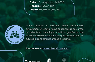 Fepesa realiza I Seminário PlanUrbi sobre planejamento urbano inteligente para municípios