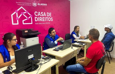 Casa de Direitos de Arapiraca passa a funcionar em novo endereço a partir de segunda-feira (23)
