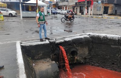 Meio Ambiente autua BRK por ligação clandestina de esgoto na Cambona