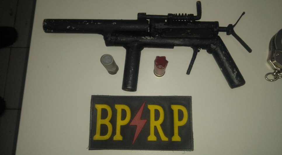 arma apreendida RP